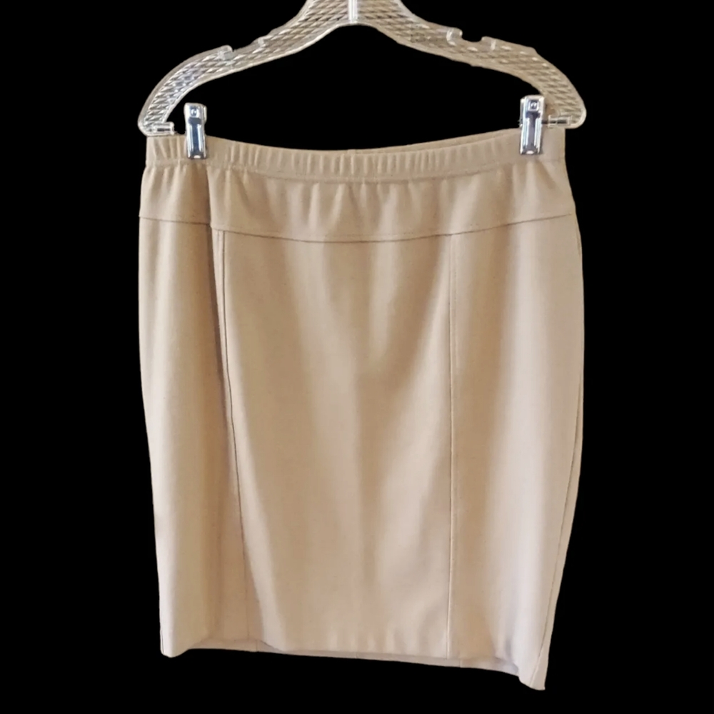 Ellen Tracy Camel Skirt